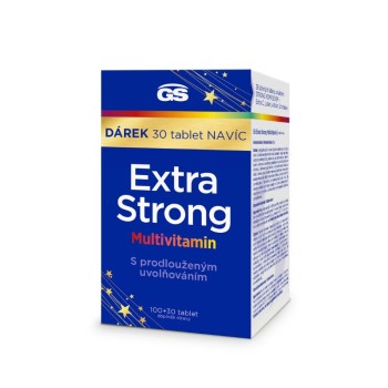 GS Extra Strong Multivitamin tbl.100+30 dárek