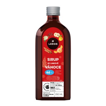 LEROS sirup Bylinkové Vánoce 250ml