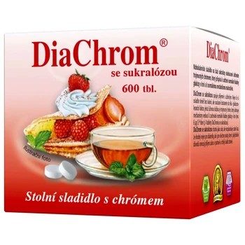 DiaChrom se sukralózou tbl.600 nízkokalor.sladidlo