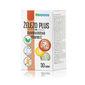 Edenpharma Železo Plus tbl.30