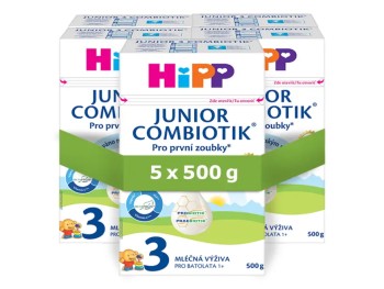 HiPP 3 Junior Combiotik mléčná výživa 5x500g