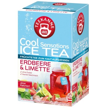 Teekanne CoolSensations IceTea jahoda / limetka 18x2.5g