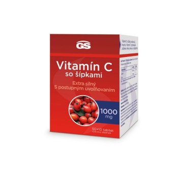 GS Vitamin C1000 se šípky tbl.50+10