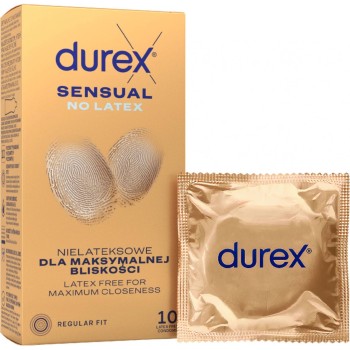 DUREX Sensual No Latex prezervativ 10ks