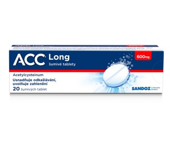 ACC LONG 600 mg šumivé tablety, 20 tbl.