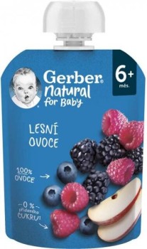 Gerber Natural Lesní ovoce kapsička 90g 6M+