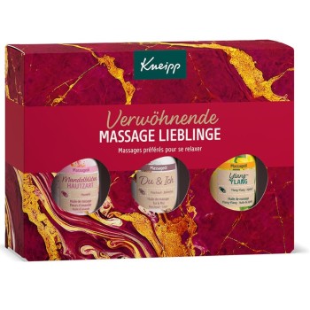 Kneipp Dárková sada Masážní oleje 3x20ml