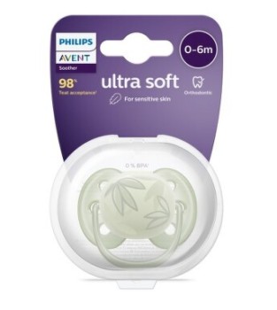 Philips AVENT Šidít.Ultrasoft 0-6m chlap./obr.1ks