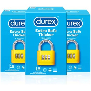 DUREX Extra Safe prezervativ 54ks (2+1)