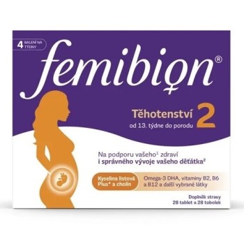 Femibion 2 Těhotenství tbl.28 + tob.28