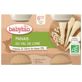 BABYBIO pastinák 4m+ 2x130g