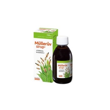 Müllerův sirup s jitrocelem medem a vitaminem C 245ml