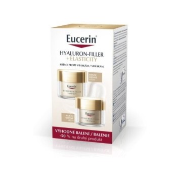 Eucerin Hyaluron-Filler + Elasticity denní a noční krém 2x50ml 2024