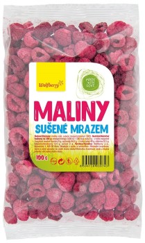 Maliny sušené mrazem 100g Wolfberry