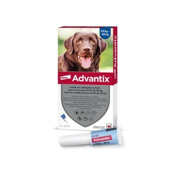 Advantix pro psy 25-40kg spot-on 4x4ml