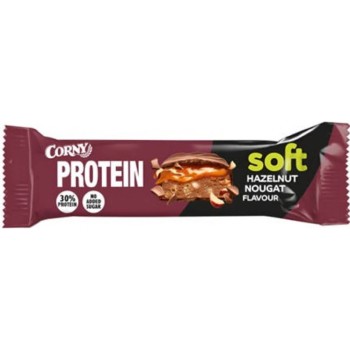 CORNY PROTEIN soft Lískový oříšek-nugát 45g