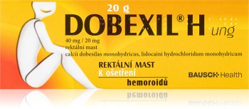 Dobexil H UNG 40mg/20mg rtc.ung.1x20g II