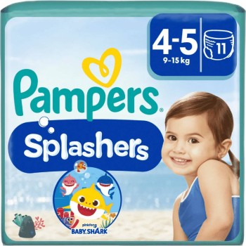 Pampers Splashers 5-9 plenkové kalhotky 9-15kg 11ks