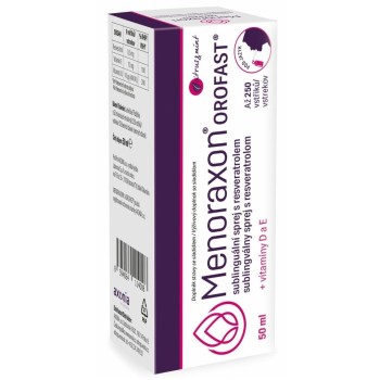 Menoraxon OROFAST sublin.sprej s resveratrolem 50ml