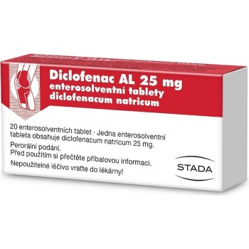 Diclofenac AL 25mg tbl.ent.20