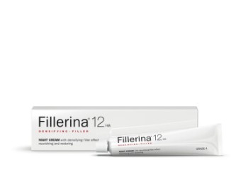 FILLERINA 12HA noční krém proti vrásk.(st.4) 50ml