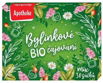 Apotheke Bylinkové BIO čajování mix 30 sáčků