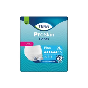 TENA Proskin Pants Plus XL Inkontinenční kalhotky 12ks