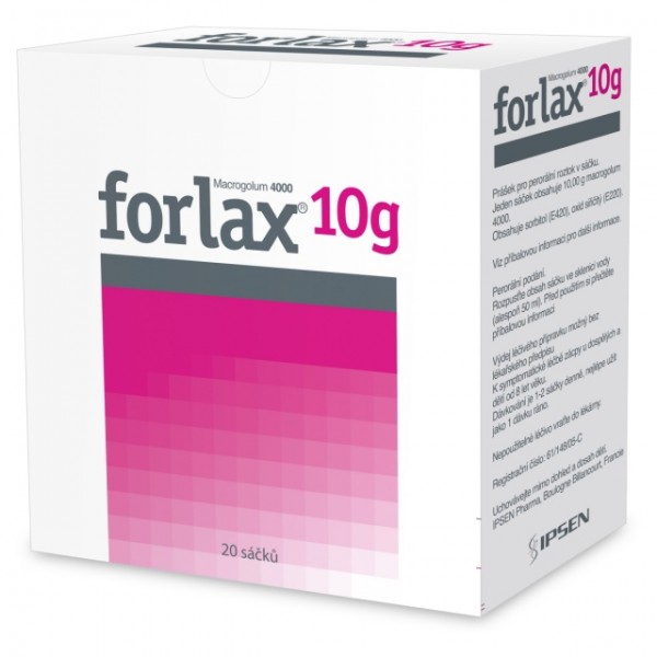 Forlax 10g Porplvsolscc20 Euc Lékárna