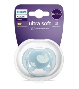 Philips AVENT Šidít.Ultrasoft 6-18m chlap./obr.1ks