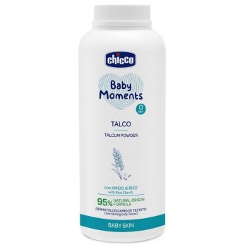 CHICCO Baby Moments Pudr s rýžovým škrobem 150g