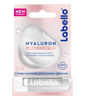 Labello Hyaluron Rose balzám na rty 5.2g