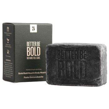 BETTER BE BOLD Solid Bald Head&Body Wash Bar110g