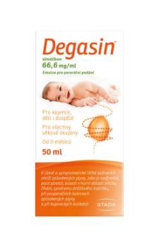 Degasin simetikon 66.6mg/ml emulze nadýmání 50ml