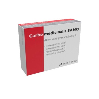 Carbo medicinalis SANO cps.20