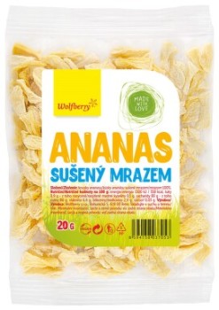 Ananas sušený mrazem 20g Wolfberry