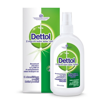 DETTOL 2mg/ml drm.spr.sol.1x100ml