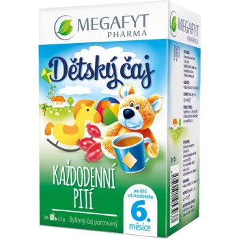 Megafyt Dětský čaj Každodenní pití 20x2g