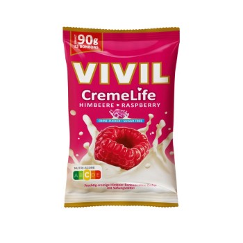 Vivil CremeLife malina bez cukru 90g