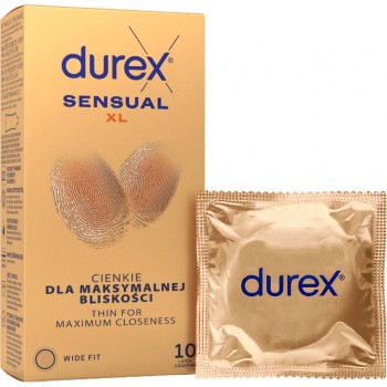 DUREX Sensual XL prezervativ 10ks