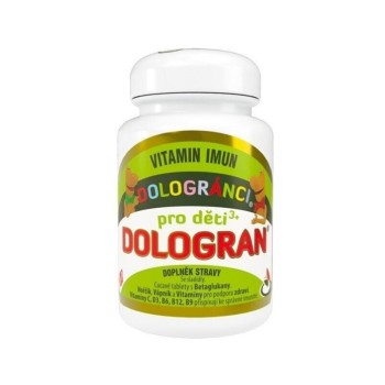 DOLOGRAN pro děti 3+DOLOGRÁNCI Vitamin Imun tbl.60