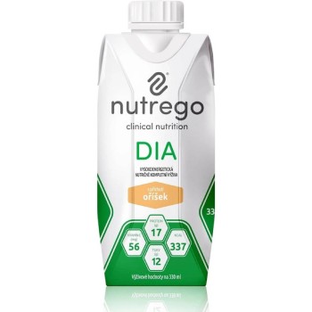 nutrego DIA oříšek por.sol.12x330ml