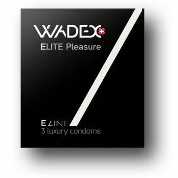 Kondom WADEX Elite Pleasure 3 ks (prezervativ)