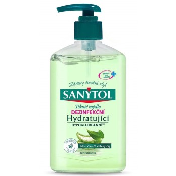 SANYTOL tekuté mýdlo antibakteriální Hydratující 250ml