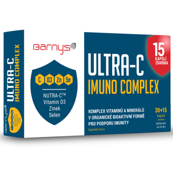 Barnys ULTRA-C Imuno Complex cps.30+15 zdarma