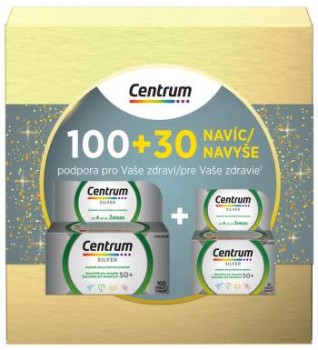 Centrum Silver 50+ tbl.100+30 dárkové balení