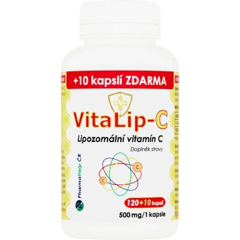 VitaLip-C - lipozomální vitamín C 120+10 kapslí