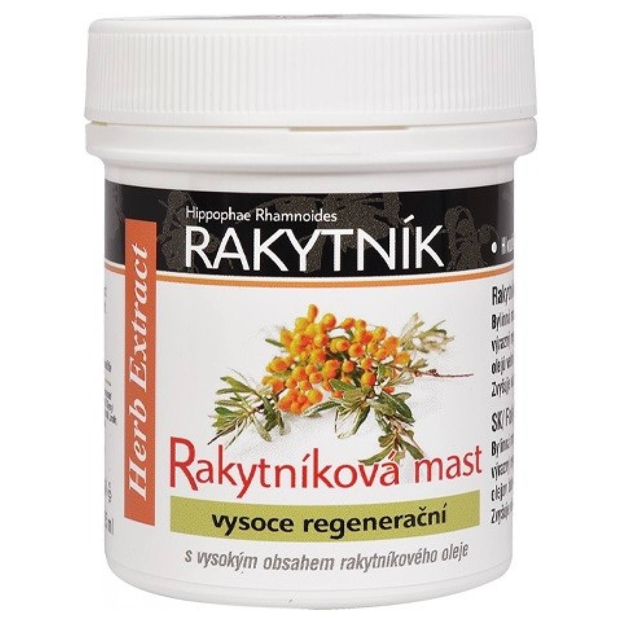 Herbextract Rakytníková Mast Regenerační 125ml Euc Lékárna 3644