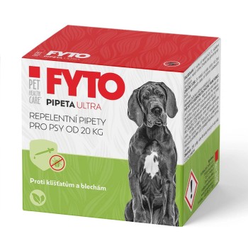 PET FYTO PIPETA ULTRA pes od 20kg 6x10ml