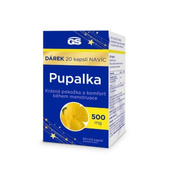 GS Pupalka 500mg cps.90+20 dárek