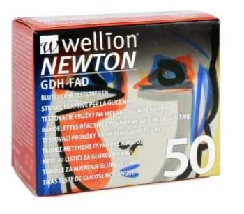 Wellion NEWTON GDH-FAD testovací proužky 50ks